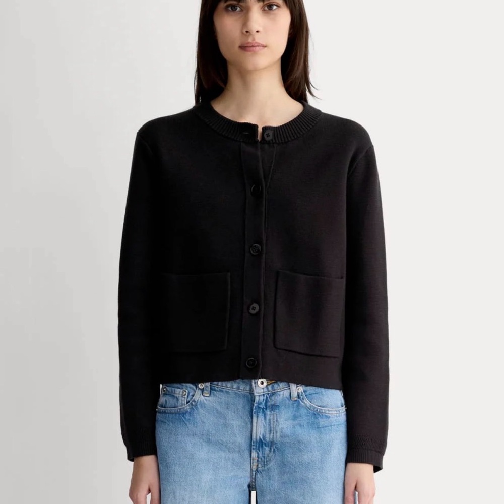 Everlane Crew Cardigan